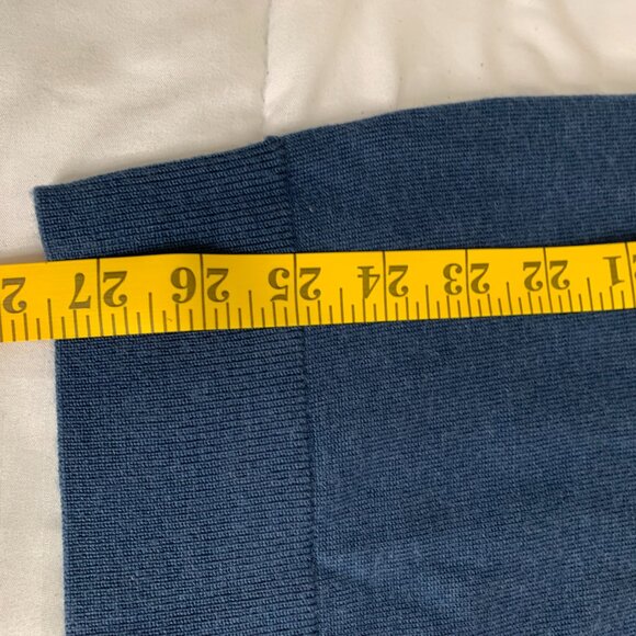 Banana Republic Men’s XXL Blue 100% Merino Wool Lightweight Sweater – Ultra Soft - Picture 10 of 13